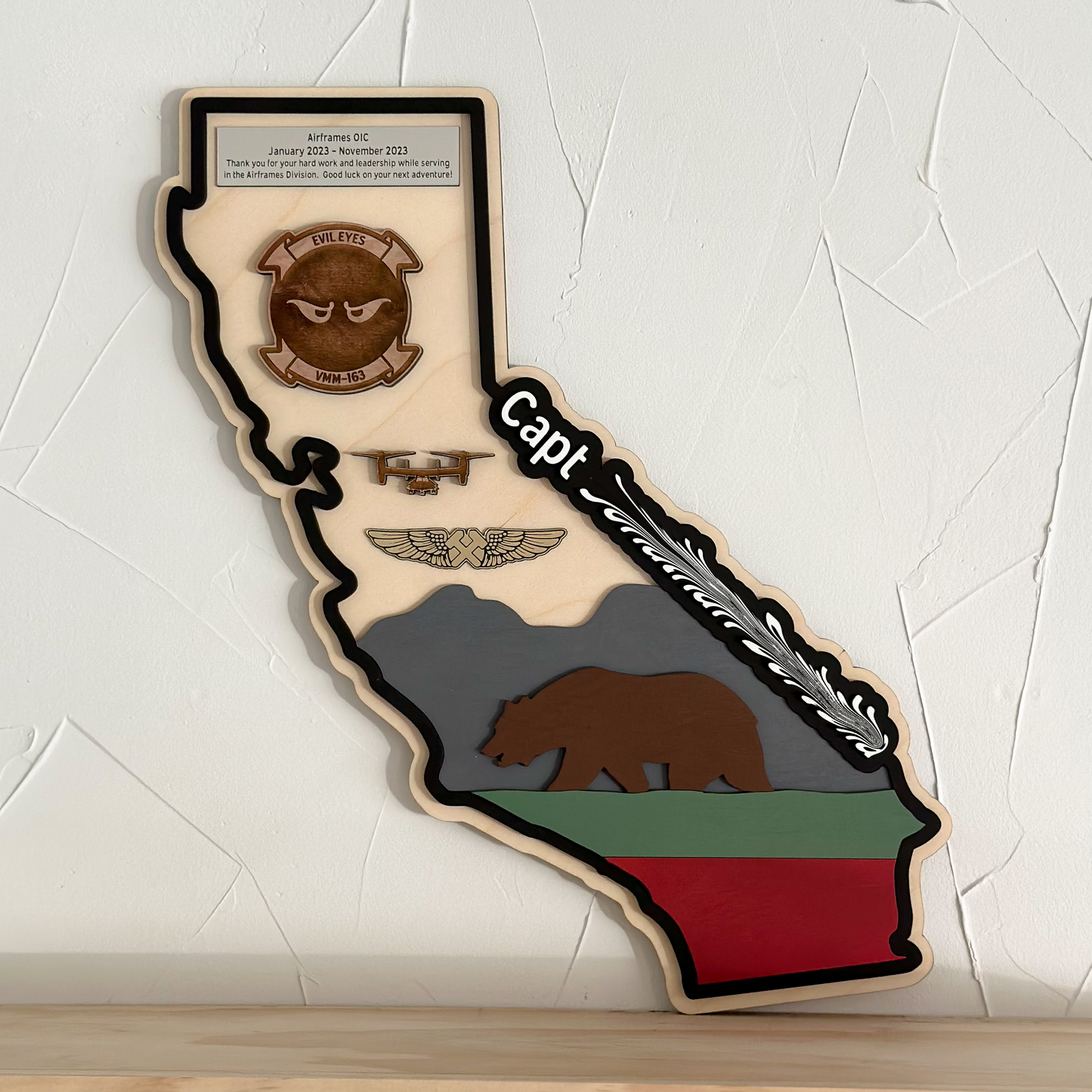 Army Going Away Gift – Custom PCS Sign