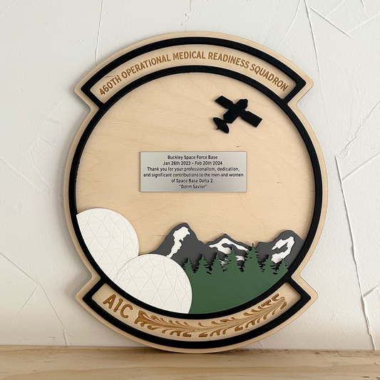 Military Patch PCS Gift - Air Force Going Away, Army Going Away
