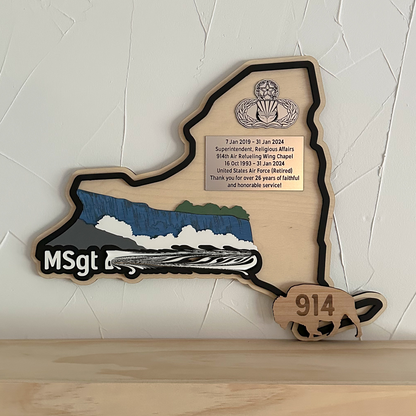 Army Going Away Gift – Custom PCS Sign