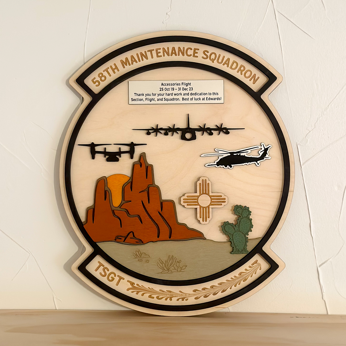 Military Patch PCS Gift - Air Force Going Away, Army Going Away