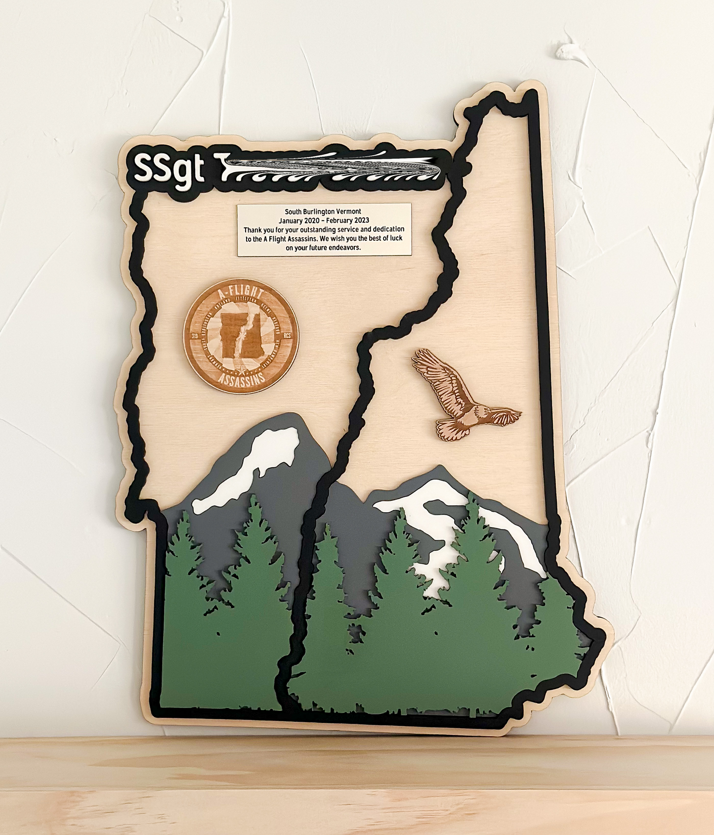 Army Going Away Gift – Custom PCS Sign