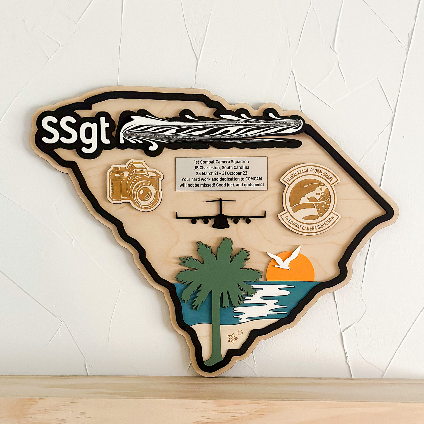 Army Going Away Gift – Custom PCS Sign