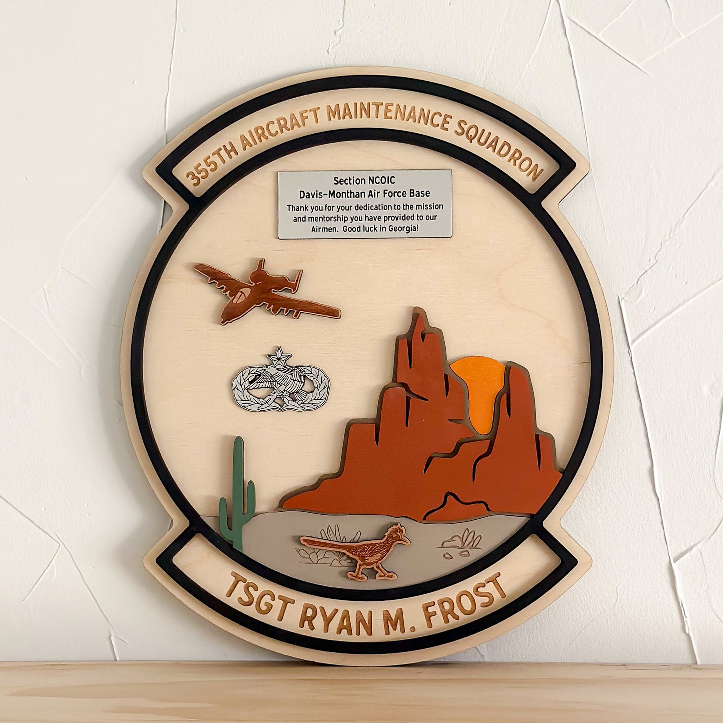 Military Patch PCS Gift - Air Force Going Away, Army Going Away
