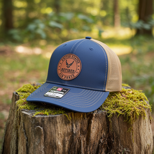 Air Force Retired Patch Hat