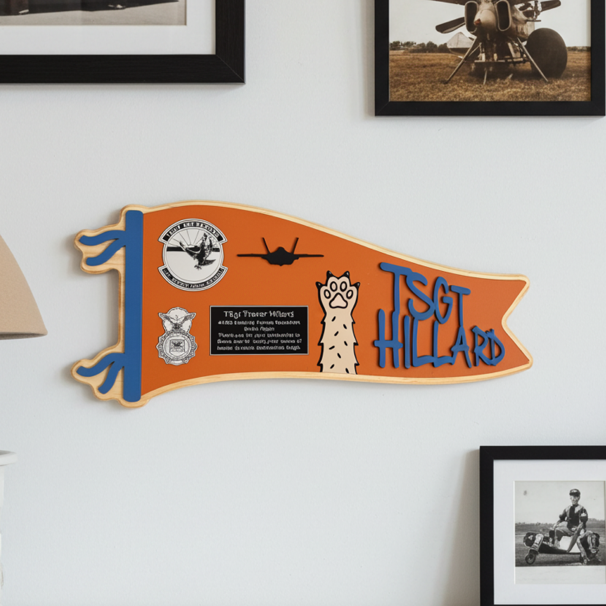 Air Force Pennant Flag Going Away Gift