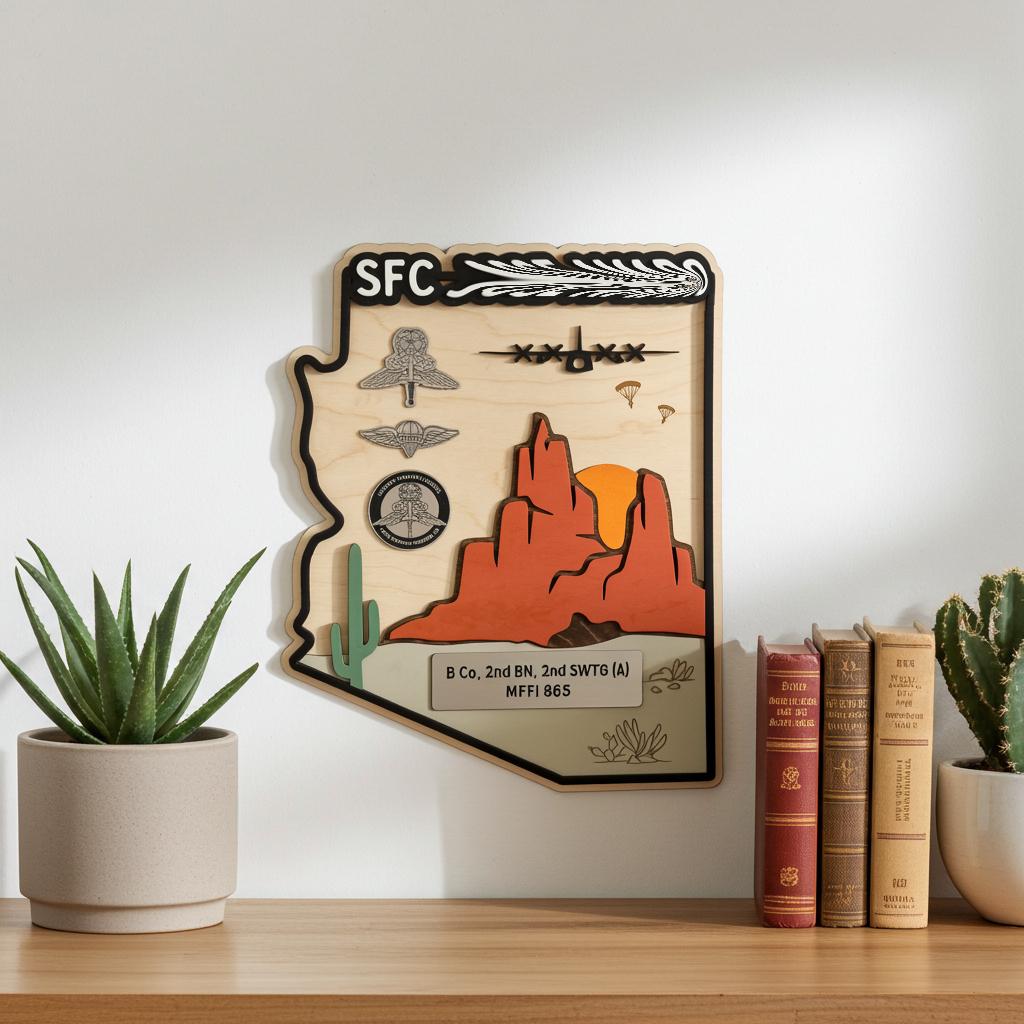 Army Going Away Gift – Custom PCS Sign