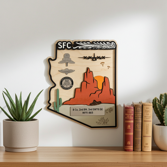 Army Going Away Gift – Custom PCS Sign