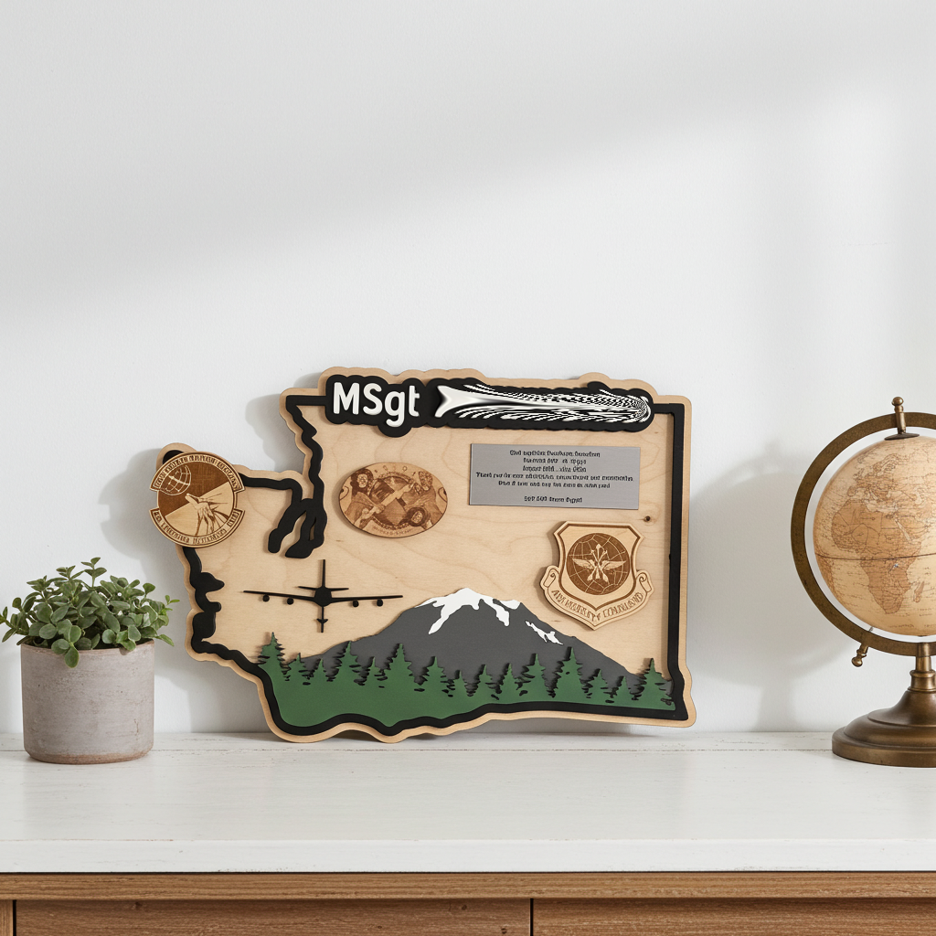 Air Force Going Away Gift – Custom PCS Sign