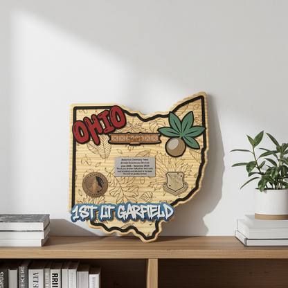 Air Force Going Away Gift – Custom PCS Sign